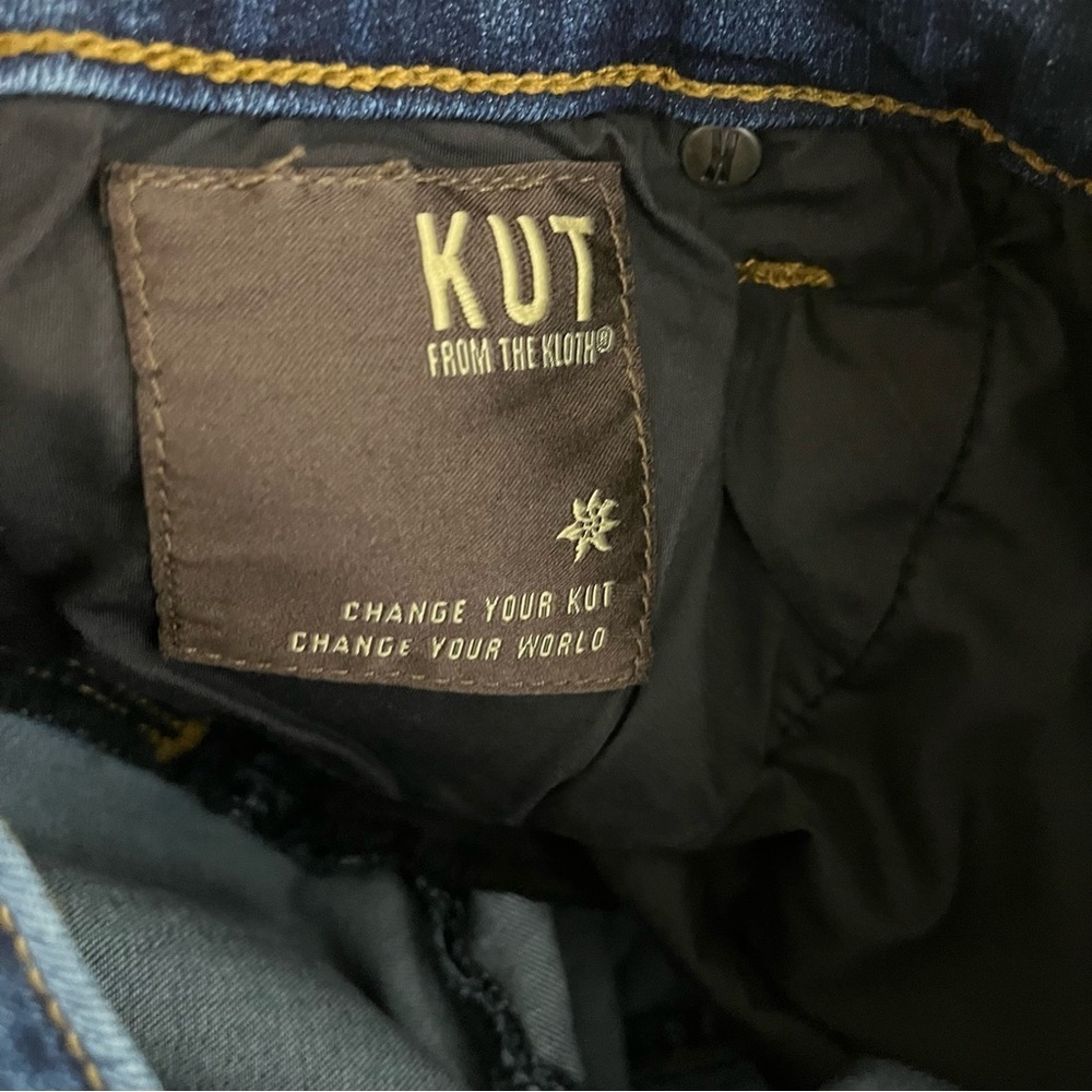 Kut From The Kloth Blue Baby Bootcut Denim Jeans - Picture 10 of 14